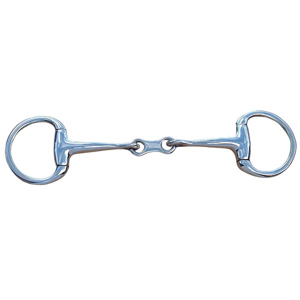 WY107 French Link Eggbutt Bradoon