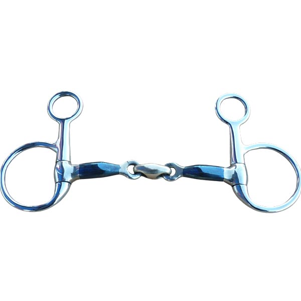 BS15 Blue Sweet Iron Hanging Cheek Lozenge Bit
