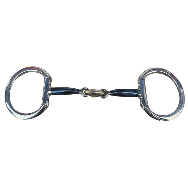 BS40 Blue Sweet Iron Eggbutt Lozenge Bit