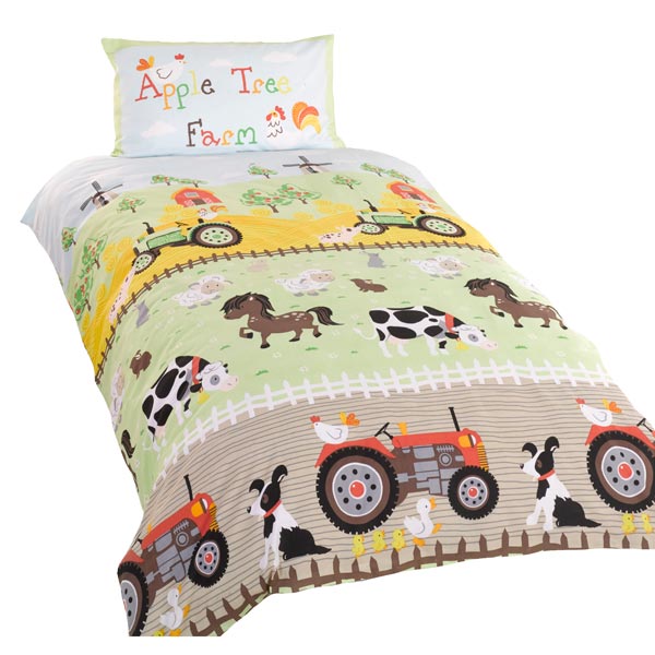 Farm Duvet Set:  Single