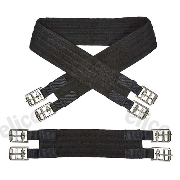 Elico Essentials Girths (Black) Pony Size