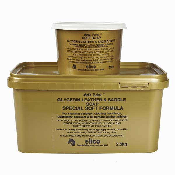 Elico Glycerin Soft Formula Leather & Saddle Soap