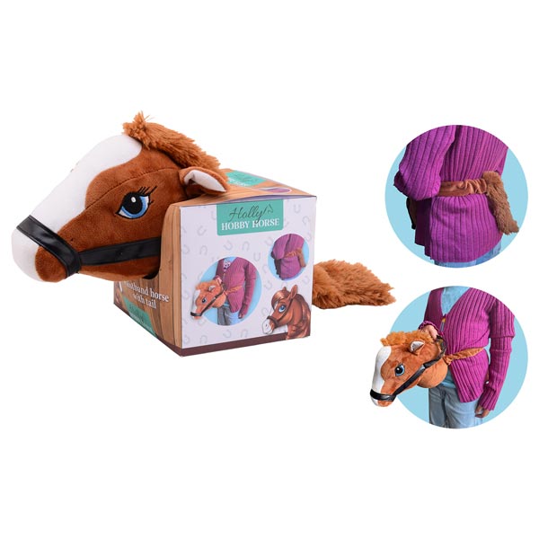 Holly Horse with Waist Tie: Chestnut