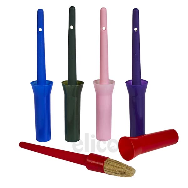 Elico Hoof Oil Brush + Cap (pack of 10)