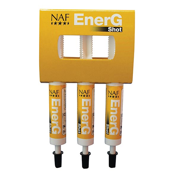  NAF EnerG Shot Syringes (3 x 30ml)