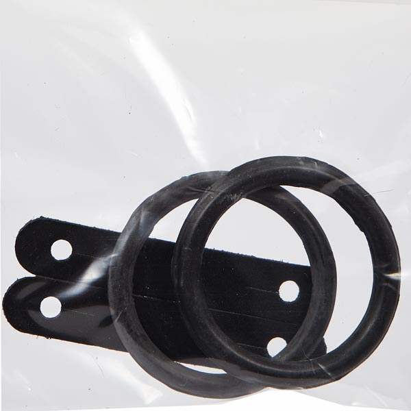 Peacock Leather Tabs