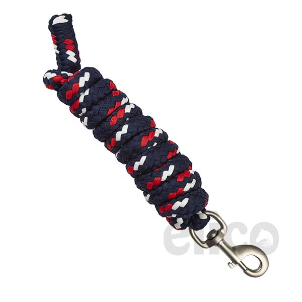 Elico Windermere Lead Rope Nav/Red/White
