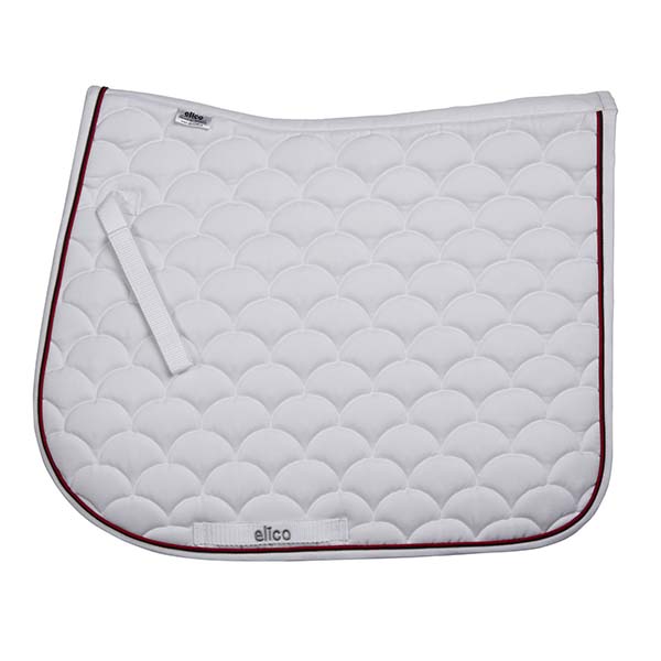 Elico Highbury Saddlecloth - White