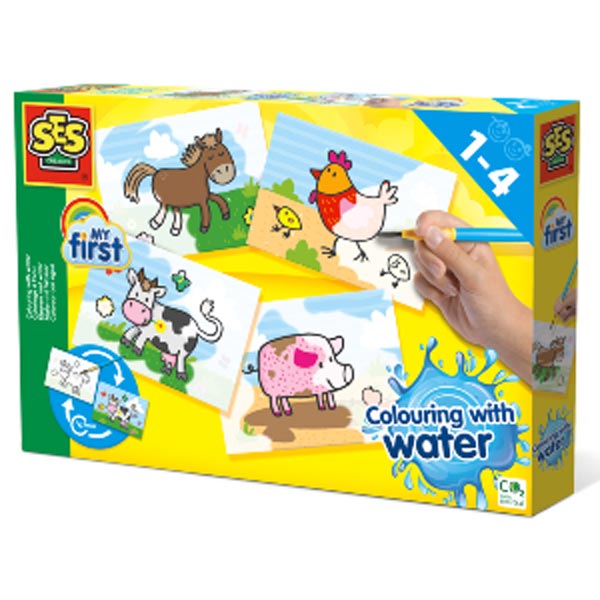 SES: Colour with Water - Farm Animals