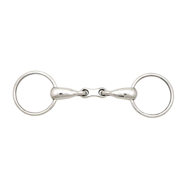 WY415 French Thick Mouth Snaffle Bit